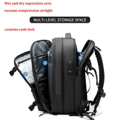 17 inch Vacuum Compression Laptop Backpack