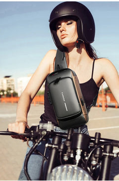 Anti-theft & USB Charging Crossbody Travel Bag