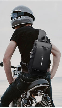 Anti-theft & USB Charging Crossbody Travel Bag