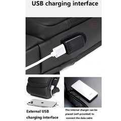 Anti-theft & USB Charging Crossbody Travel Bag