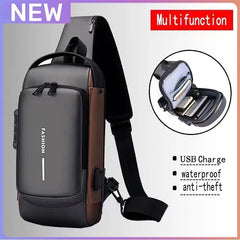 Anti-theft & USB Charging Crossbody Travel Bag