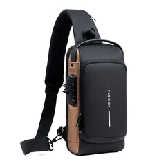 Anti-theft & USB Charging Crossbody Travel Bag