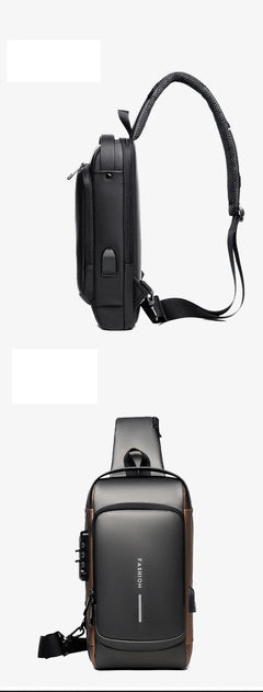 Anti-theft & USB Charging Crossbody Travel Bag